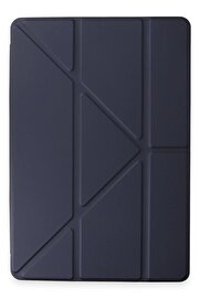 CepteToptan Xiaomi Pad 6 Kılıf Kalemlikli Mars Tablet Kılıfı - Lacivert - DROPX5712-4603
