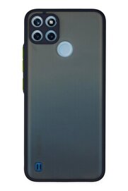 CepteToptan Realme C21Y Kılıf Montreal Silikon Kapak - Lacivert - DROPX3540-6035