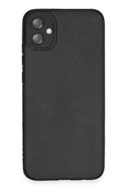 CepteToptan Samsung Galaxy A04E Kılıf Loop Deri Silikon - Siyah - DROPX1314-8020