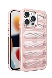 CepteToptan iPhone 14 Pro Max Kılıf Airmax Silikon Kapak - Pembe - DROPX1397-7037