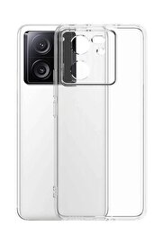 CepteToptan Xiaomi Mi 13T Pro Kılıf Lüx Şeffaf Silikon - DROPX1574-9955