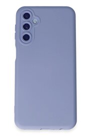CepteToptan Samsung Galaxy M34 5G Kılıf Nano içi Kadife Silikon - Lila - DROPX7283-7838