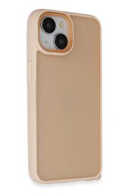 CepteToptan iPhone 15 Kılıf Elegant Kapak - Pudra - DROPX4006-4622