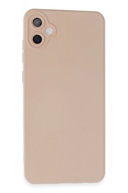 CepteToptan Samsung Galaxy A05 Kılıf Nano içi Kadife Silikon - Pudra - DROPX5752-3109