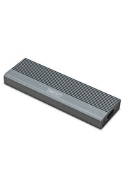 evimdeyokyok Digitus M.2 NVMe PCIe SSD için Mini Kutu, 10Gbps, USB 3.1 Gen2, alüminyum<br> Digitus USB M.2