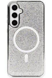CepteToptan Samsung Galaxy S23 Kılıf Diamond Magsafe Kapak - Rainbow - DROPX1195-5533