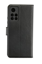 CepteToptan Xiaomi Redmi Note 11T Kılıf Trend S Plus Kapaklı Kılıf - Siyah - DROPX6673-9267