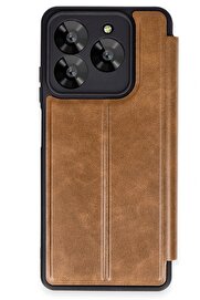 CepteToptan General Mobile Era 50 Kılıf Flip Cover - Taba - DROPX7518-4488