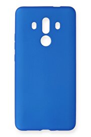 CepteToptan Huawei Mate 10 Pro Kılıf First Silikon - Mavi - DROPX3655-2659
