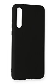 CepteToptan Huawei P20 Pro Kılıf First Silikon - Siyah - DROPX8912-6287