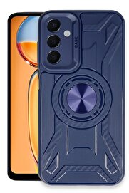 CepteToptan Samsung Galaxy A15 4G Kılıf Lincoln Silikon - Lacivert - CPT4728393-6264