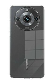 CepteToptan Realme 11 Pro Kılıf Lüx Şeffaf Silikon - DROPX8010-5976