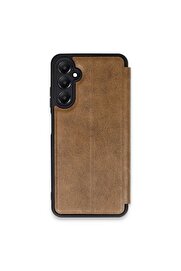 CepteToptan Samsung Galaxy A16 5G Kılıf Flip Cover - Taba - DROPX7817-3321