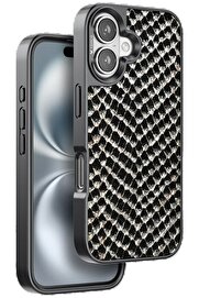 CepteToptan iPhone 16 Viper Kapak - Siyah - DROPX8957-3013