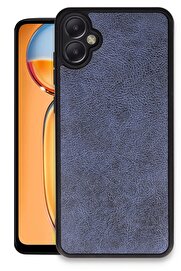 CepteToptan Samsung Galaxy A05 Kılıf Aras Deri Kapak - Lacivert - DROPX5762-1535