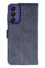 CepteToptan Samsung Galaxy A55 5G Kılıf Trend S Plus Kapaklı Kılıf - Lacivert - DROPX9665-1768