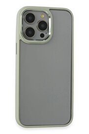 CepteToptan iPhone 14 Pro Max Kılıf Power Silikon - Yeşil - DROPX7470-1361