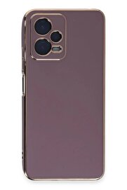 CepteToptan Xiaomi Poco X5 5G Kılıf Volet Silikon - Mor - DROPX3416-6424