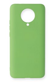 CepteToptan Xiaomi Redmi K30 Pro Kılıf Nano içi Kadife Silikon - Yeşil - DROPX9126-7744