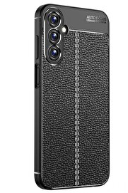 CepteToptan Samsung Galaxy A15 4G Kılıf Auto Focus Kapak - Siyah - DROPX2137-9611