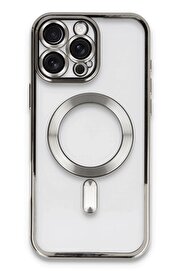 CepteToptan iPhone 16 Pro Max Kılıf Kross Magneticsafe Kapak - Titan Gri - DROPX2969-8227