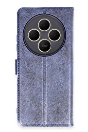 CepteToptan Xiaomi Redmi 14C Kılıf Trend S Plus Kapaklı Kılıf - Lacivert - DROPX5253-7138