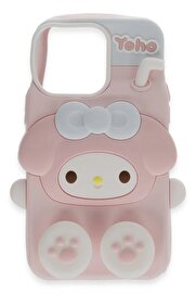 CepteToptan iPhone 15 Pro Kılıf Poky Karakter Silikon Kapak - Desen 2 - DROPX3331-2595