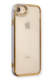 CepteToptan iPhone 7 Kılıf Liva Lens Silikon - Lila - DROPX7109-5692