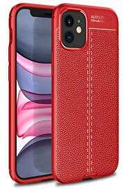 CepteToptan iPhone 12 Mini Kılıf Auto Focus Kapak - Kırmızı - DROPX6179-7350