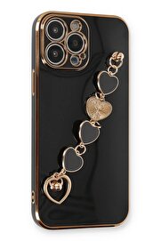 CepteToptan iPhone 13 Pro Kılıf Esila Silikon - Siyah - DROPX5228-7915