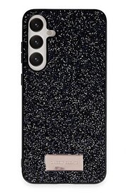 CepteToptan Samsung Galaxy A25 5G Bright Simli Kapak - Siyah - DROPX4242-2787