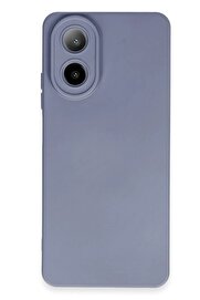 CepteToptan Oppo A38 Kılıf Nano içi Kadife Silikon - Gri - DROPX7149-8717