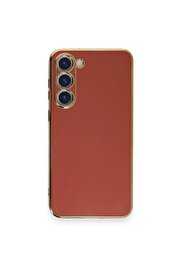 CepteToptan Samsung Galaxy S23 Plus Kılıf Volet Silikon - Kırmızı - DROPX8649-7236