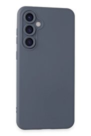 CepteToptan Samsung Galaxy S24 Kılıf Nano içi Kadife Silikon - Gri - DROPX9368-7126