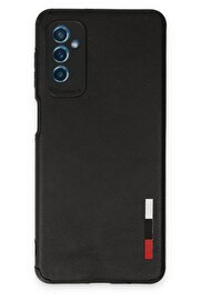 CepteToptan Samsung Galaxy M52 5G Kılıf Loop Deri Silikon - Siyah - DROPX5987-3847