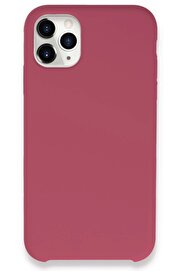 CepteToptan iPhone 11 Pro Max Kılıf Lansman Legant Silikon - Fuşya - DROPX7827-6656
