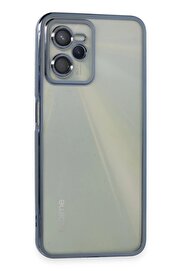 Toptan Bulurum Realme C35 Kılıf Lensli Silikon - Açık Mavi