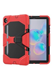 CepteToptan Samsung Galaxy Tab A7 10.4 Kılıf Griffin Tablet Kapak - Kırmızı - DROPX8429-7348