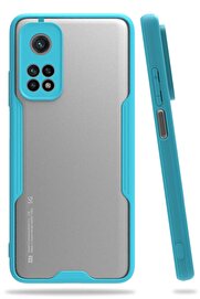 CepteToptan Xiaomi Mi 10T Pro Kılıf Platin Silikon - Mavi - DROPX7833-9448