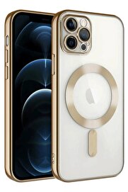 CepteToptan iPhone 14 Pro Max Kılıf Kross Magneticsafe Kapak - Gold - DROPX3139-1806