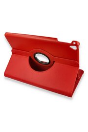 CepteToptan iPad 4 9.7 Kılıf 360 Tablet Deri Kılıf - Kırmızı - DROPX4500-2871