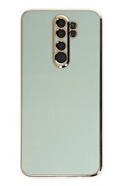 CepteToptan Xiaomi Redmi Note 8 Pro Kılıf Volet Silikon - Açık Yeşil - DROPX1589-1229