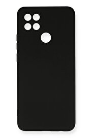 CepteToptan Oppo A15 Kılıf Nano içi Kadife Silikon - Siyah - DROPX3234-2094