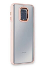 CepteToptan Xiaomi Redmi Note 9 Pro Kılıf Dora Kapak - Pudra - DROPX4093-4630
