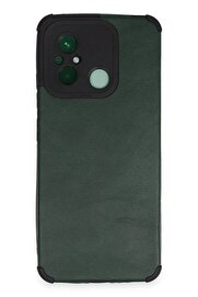 CepteToptan Xiaomi Redmi 12C Kılıf Loop Deri Silikon - Yeşil - DROPX4264-8641