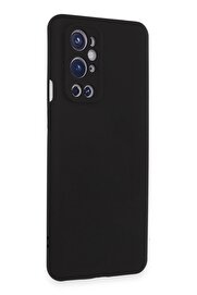 CepteToptan One Plus 9 Pro Kılıf Nano içi Kadife Silikon - Siyah - DROPX7811-2837