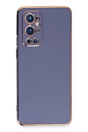 CepteToptan One Plus 9 Pro Kılıf Volet Silikon - Mavi - DROPX1619-8976