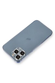 CepteToptan iPhone 11 Pro Max Metal Kamera Lens Koruma Cam - Gümüş - DROPX8172-2136