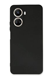 CepteToptan Huawei Nova 10 SE Kılıf First Silikon - Siyah - DROPX7041-3686