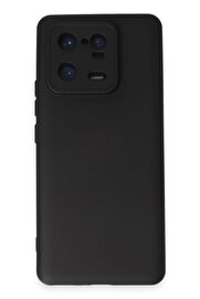 CepteToptan Xiaomi Mi 13 Pro Kılıf Nano içi Kadife Silikon - Siyah - DROPX4609-8284